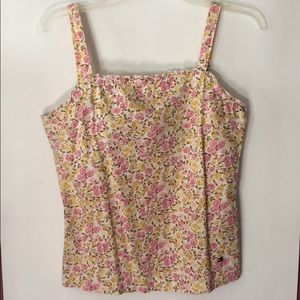 Floral tommy tank